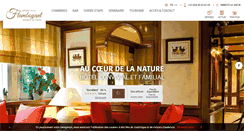Desktop Screenshot of hotel-le-flamboyant.com